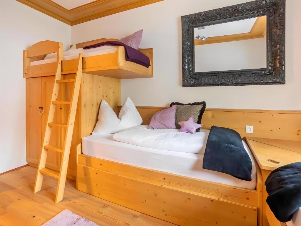 Postel nebo postele na pokoji v ubytování Appartement Birgit