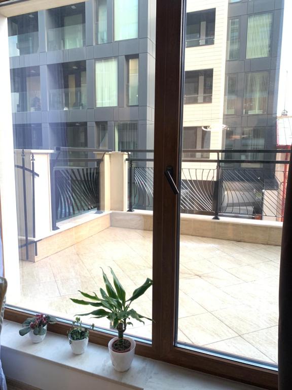 Balkón nebo terasa v ubytování SOFIA CENTRAL LUXURY APARTMENT "2A" with parking