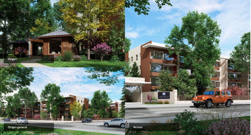 Το κτήριο όπου στεγάζεται  το διαμέρισμα