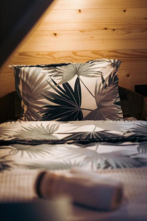 Postel nebo postele na pokoji v ubytování Vila Helena -Apartman 3