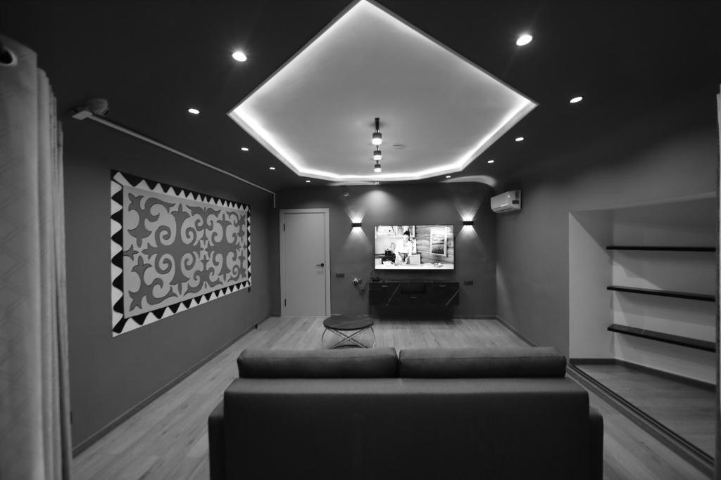 Posezení v ubytování Cozy Hostel