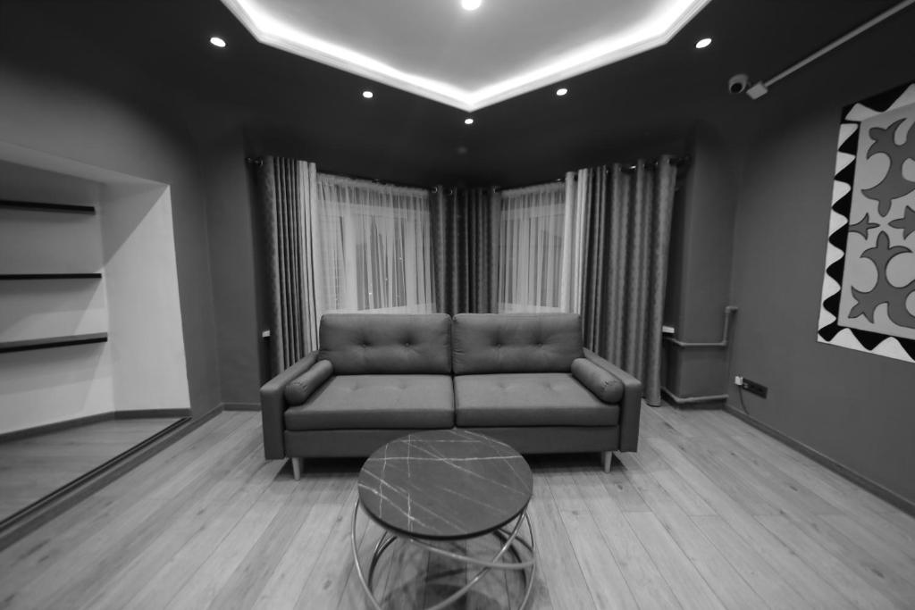Posezení v ubytování Cozy Hostel