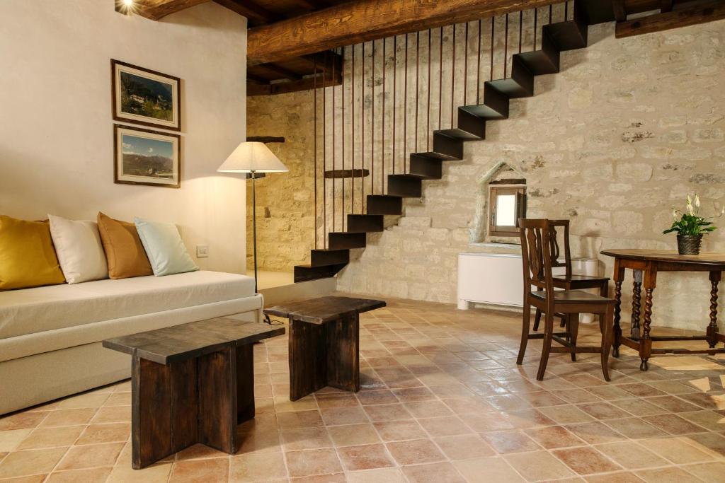 Posezení v ubytování Castel Di Luco