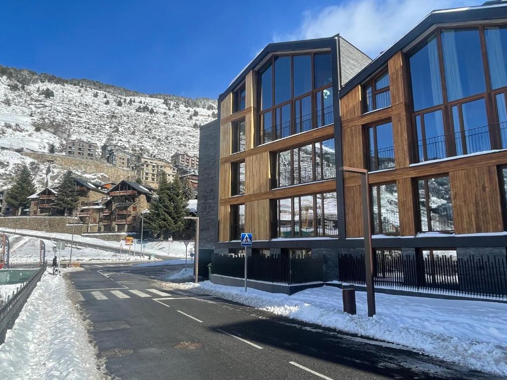 Nespecifikovaný výhled na hory nebo výhled na hory při pohledu z apartmánu