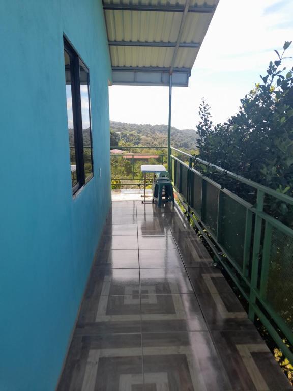 Balkón nebo terasa v ubytování Casa árbol