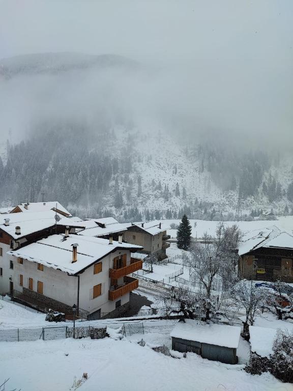 Appartamento panoramico a due passi dal Tonale v zimě