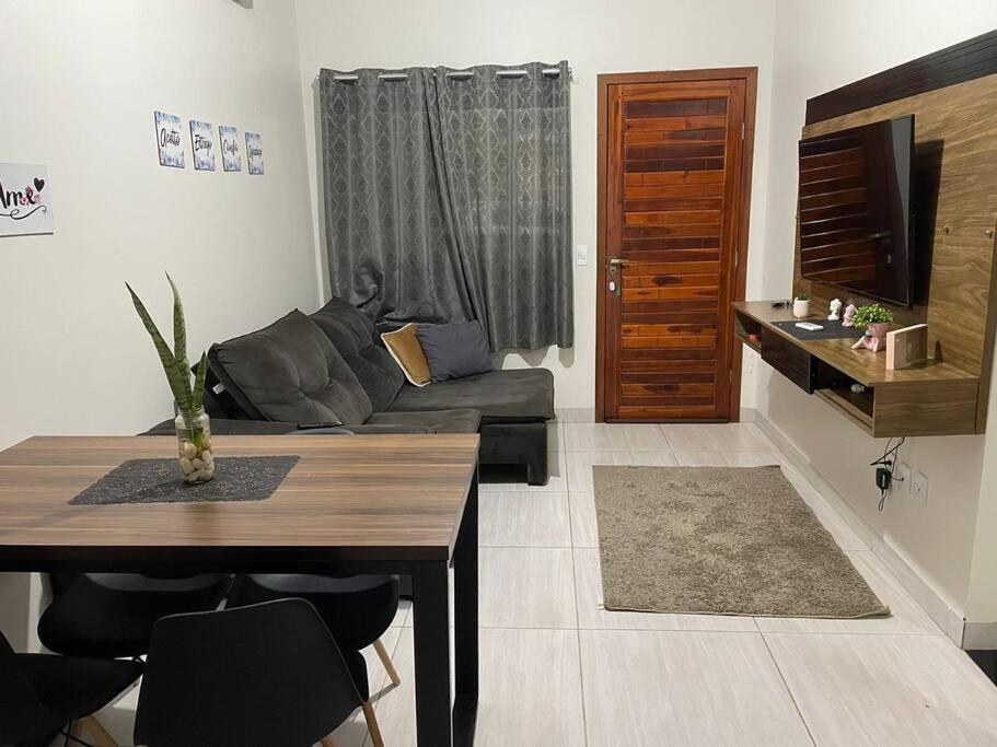 Uma área de estar em Casa privada em Sinop