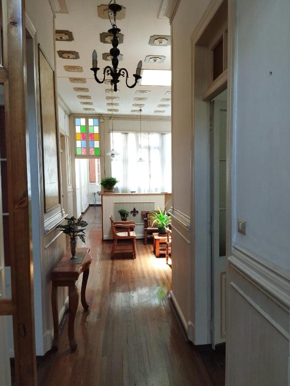 Posezení v ubytování Hostal Tulio Porteño