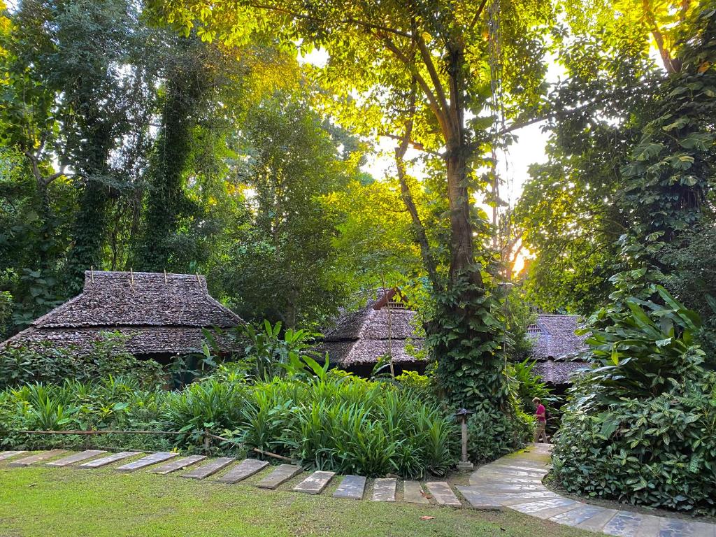 Zahrada ubytování Fern Resort Mae Hong Son