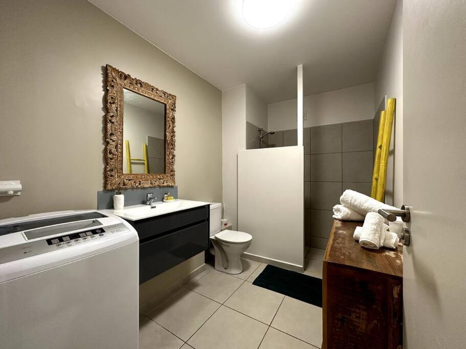 Koupelna v ubytování Premium Private Studio