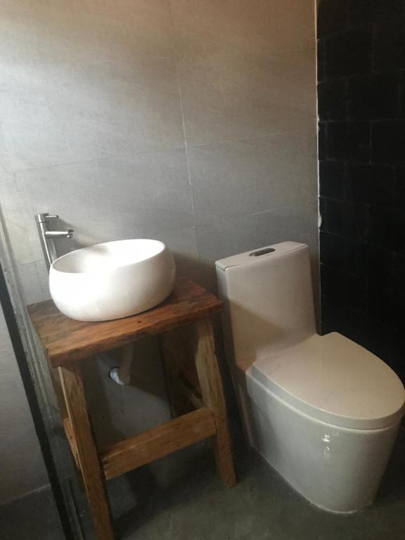 Koupelna v ubytování Sapa Hillcrest homestay