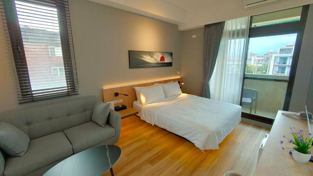 Postel nebo postele na pokoji v ubytování Riverbank Villa ll