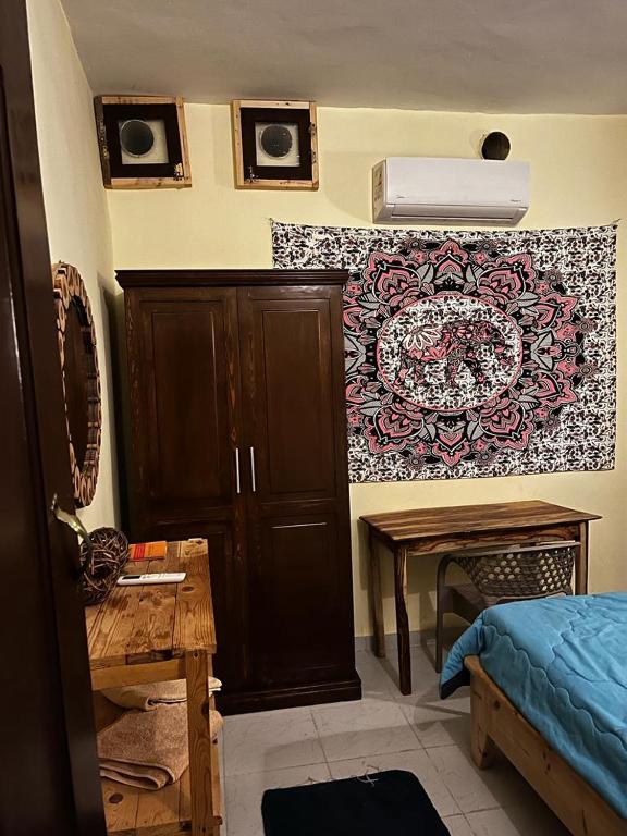 Postel nebo postele na pokoji v ubytování Haven Hideaway - Biet Moussa - بيت موسي
