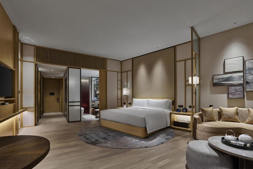 Hilton Suzhou Yinshan Lake - Room King Premium Avec Vue Sur Le Lac