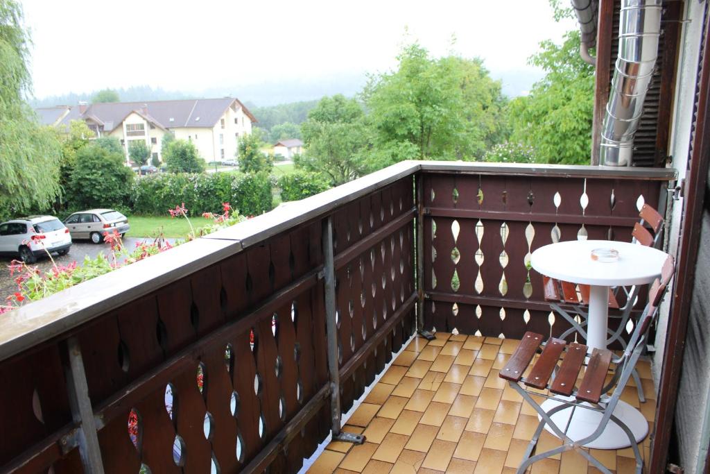 Balkón alebo terasa v ubytovaní Gasthof Pension Bürger
