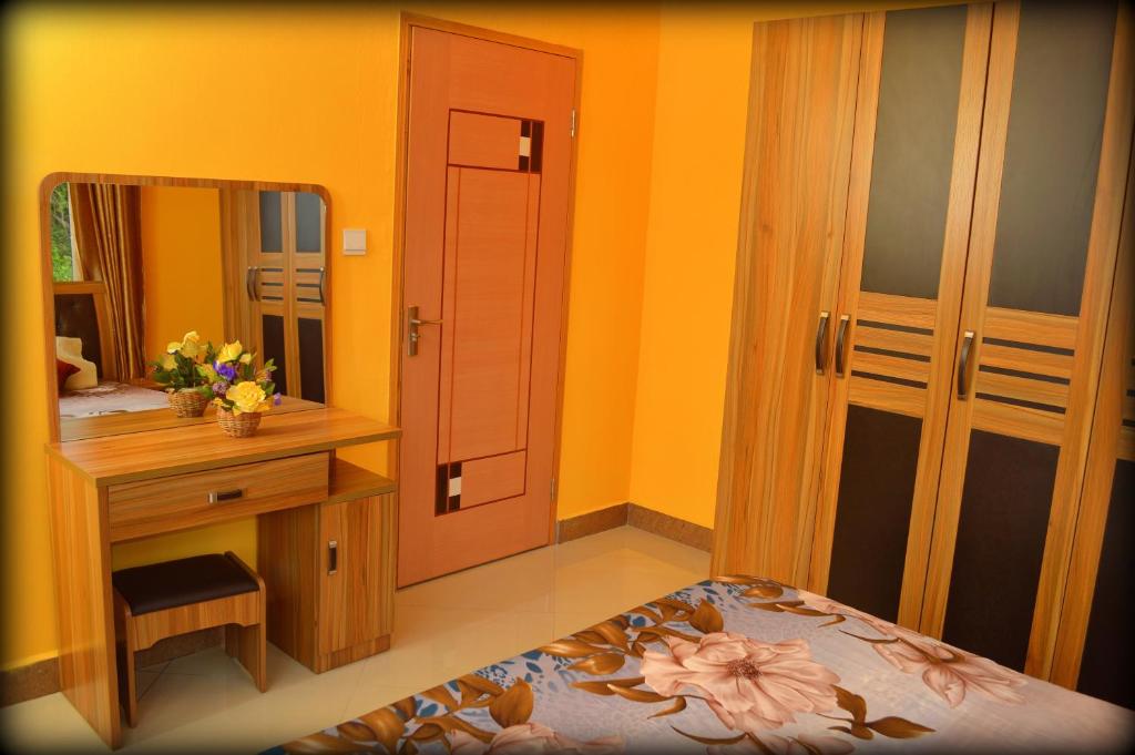 Postel nebo postele na pokoji v ubytování Niv Villa