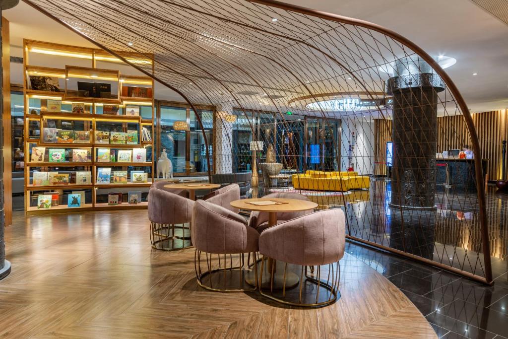 Posezení v ubytování Nanxianglou Art Hotel