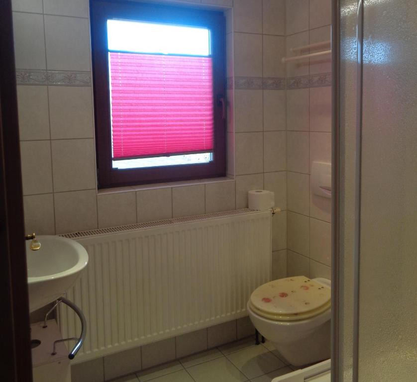 Koupelna v ubytování Ferienhaus Bauer