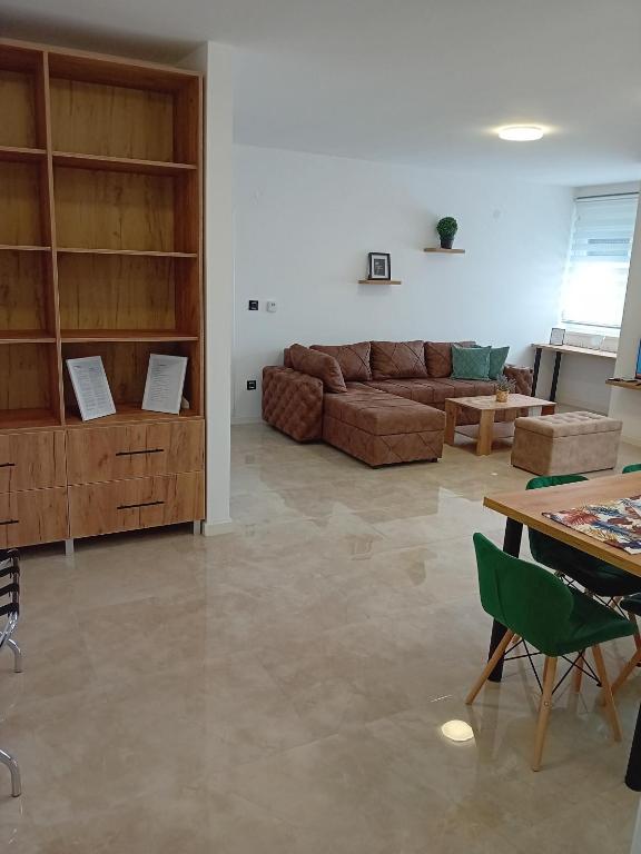 Posezení v ubytování Ruma Deluxe 90m2