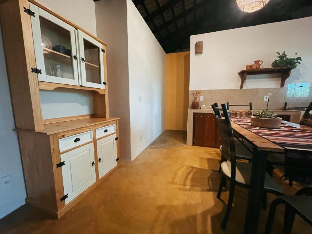 Kuchyň nebo kuchyňský kout v ubytování Terra Booma