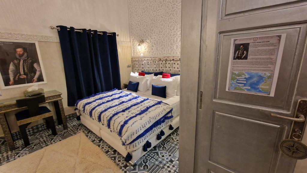 Postel nebo postele na pokoji v ubytování Riad Explore
