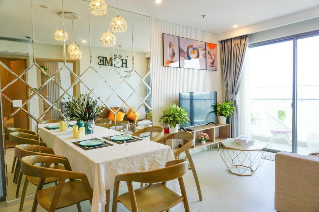 Sóng Homestay - Căn Hộ The Sóng Vũng Tàu Nghỉ Dưỡng Biển Cao Cấp 5 Sao - The Song Vung Tau Condotel 5 Star Beach View Apartment - Appartement Trois Chambres