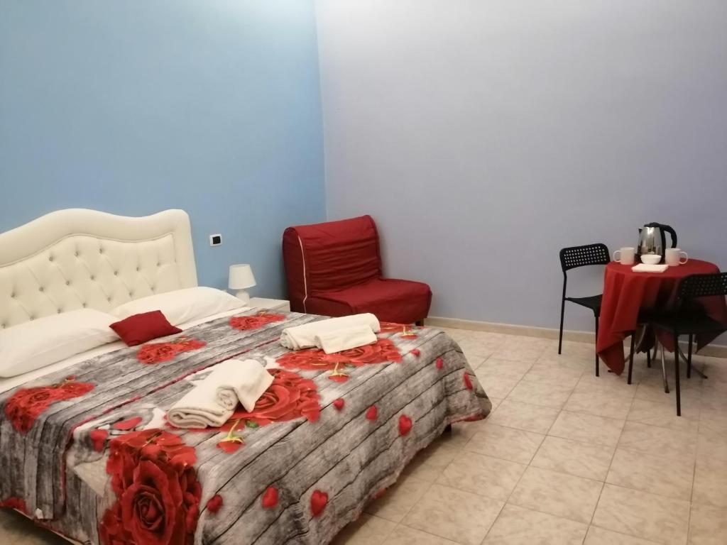 Ein Bett oder Betten in einem Zimmer der Unterkunft Francesco Home