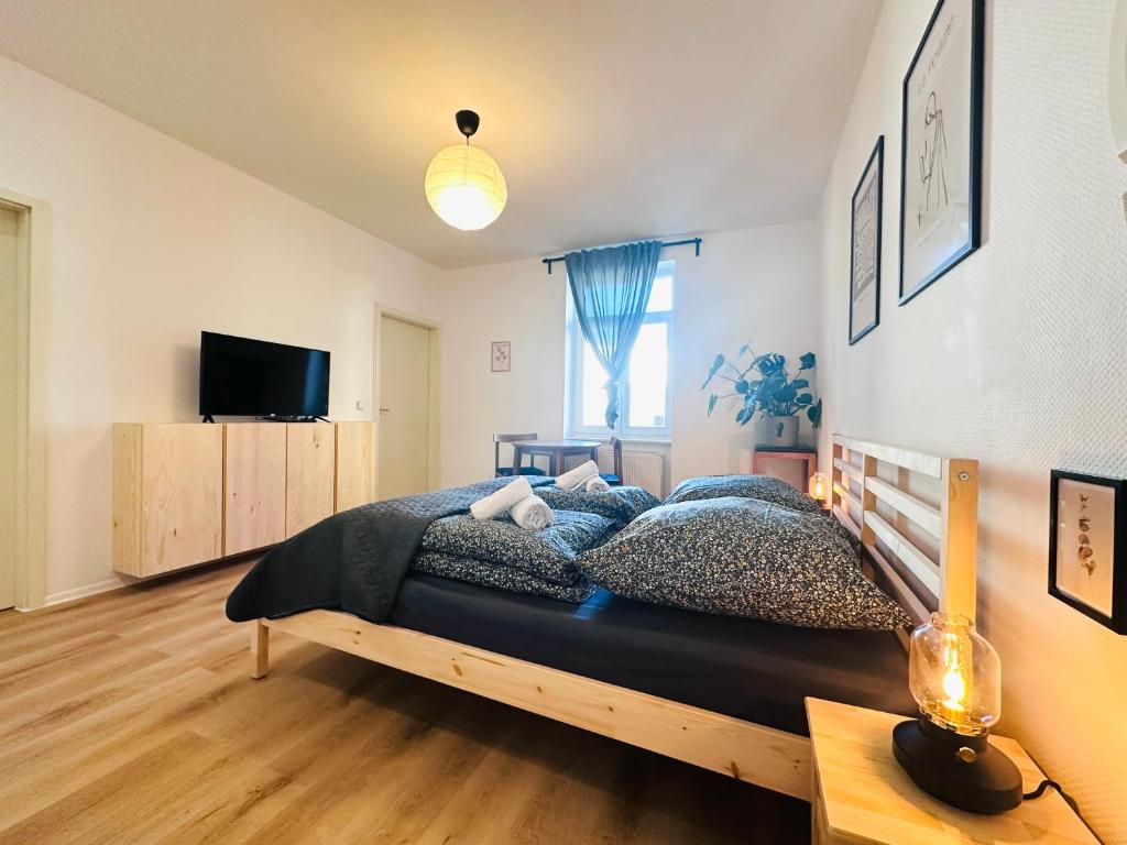 Saale, Marktplatz Zentrum, Apartmenthaus am Dom von Plant Room - One-Bedroom Apartment
