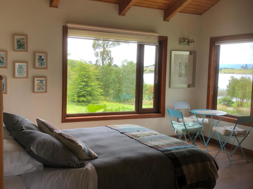 Posezení v ubytování CABAÑAS Gracias a la Vida Lodge