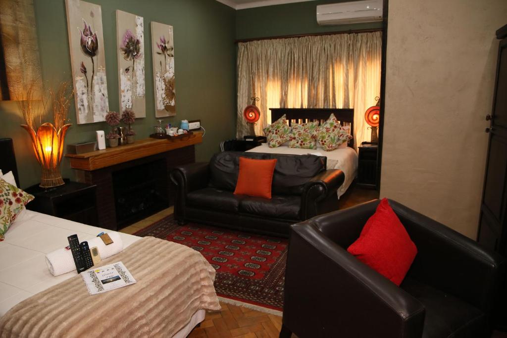 Posezení v ubytování Moonriver Guesthouse