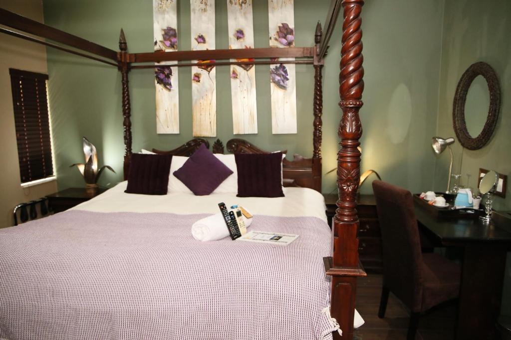 Postel nebo postele na pokoji v ubytování Moonriver Guesthouse