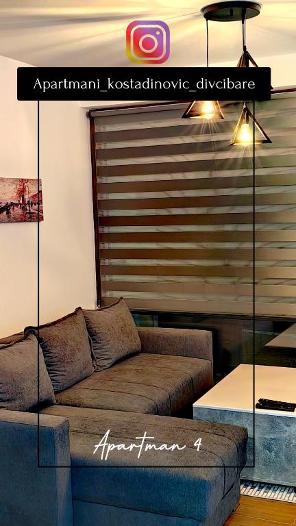 Χώρος καθιστικού στο Borovi 3, apartman 4