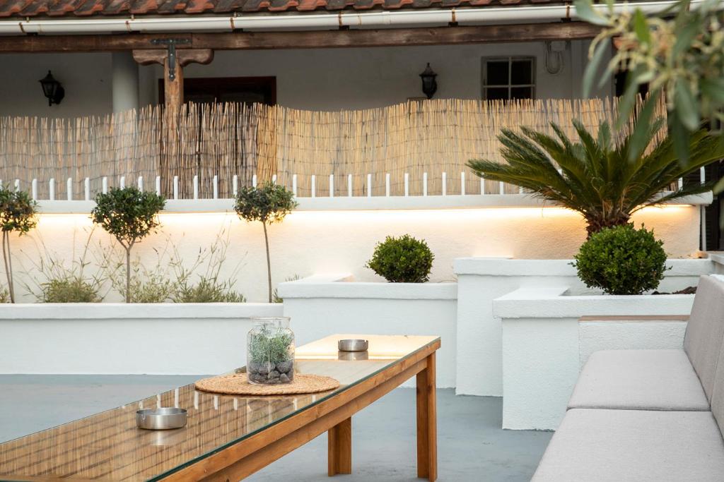 Patio nebo venkovní prostory v ubytování Villa Chrisanthi