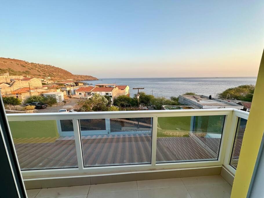 a balcony with a view of the ocean at Cidade Velha - Cathedral and Sea view - 1Bdr Apart - 2 in Cidade Velha