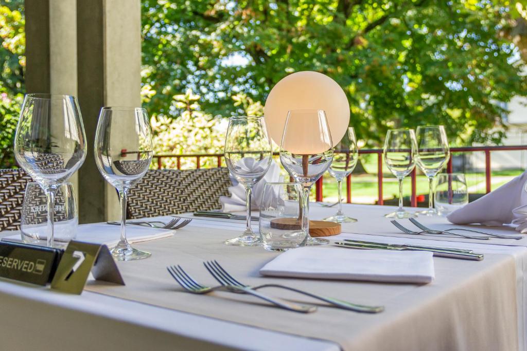 Nápoje v ubytování Hotel La Longeraie