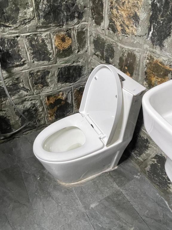 Koupelna v ubytování Jebel shams Sky