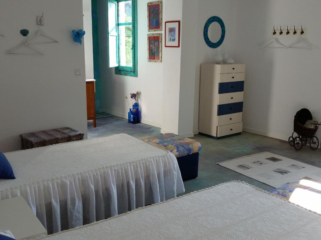 Postel nebo postele na pokoji v ubytování El Retiro de Isabel