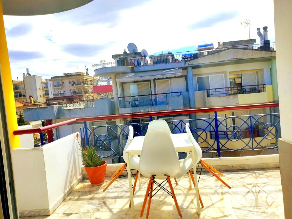 Balkón nebo terasa v ubytování Golden Sky 1 Apartment by Daniela