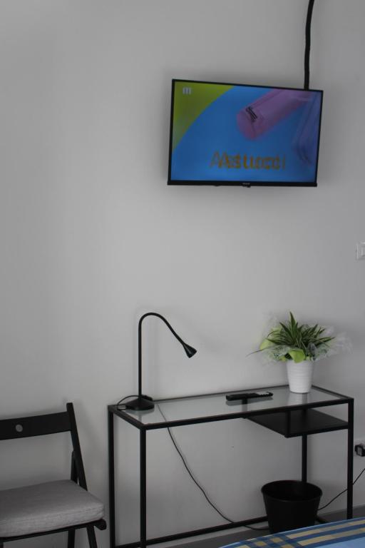 TV a/nebo společenská místnost v ubytování B&B Fili d'erba