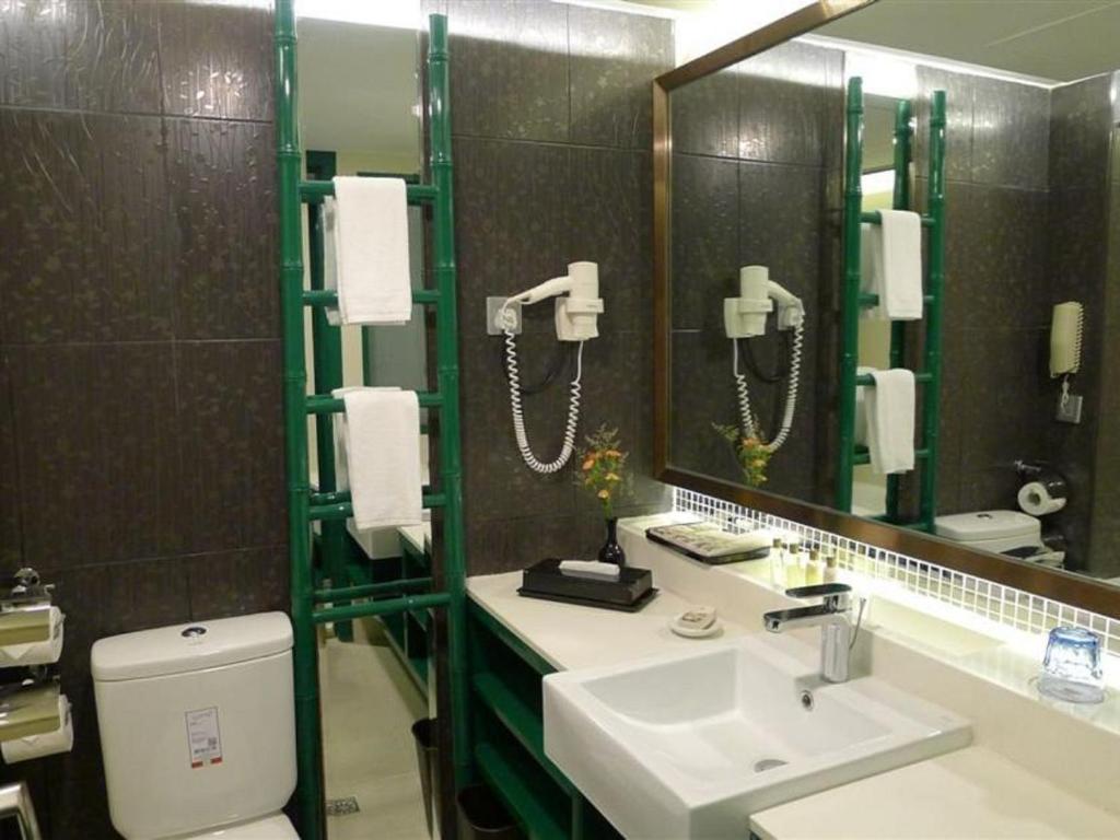 Koupelna v ubytování Hotel Riviera Macau