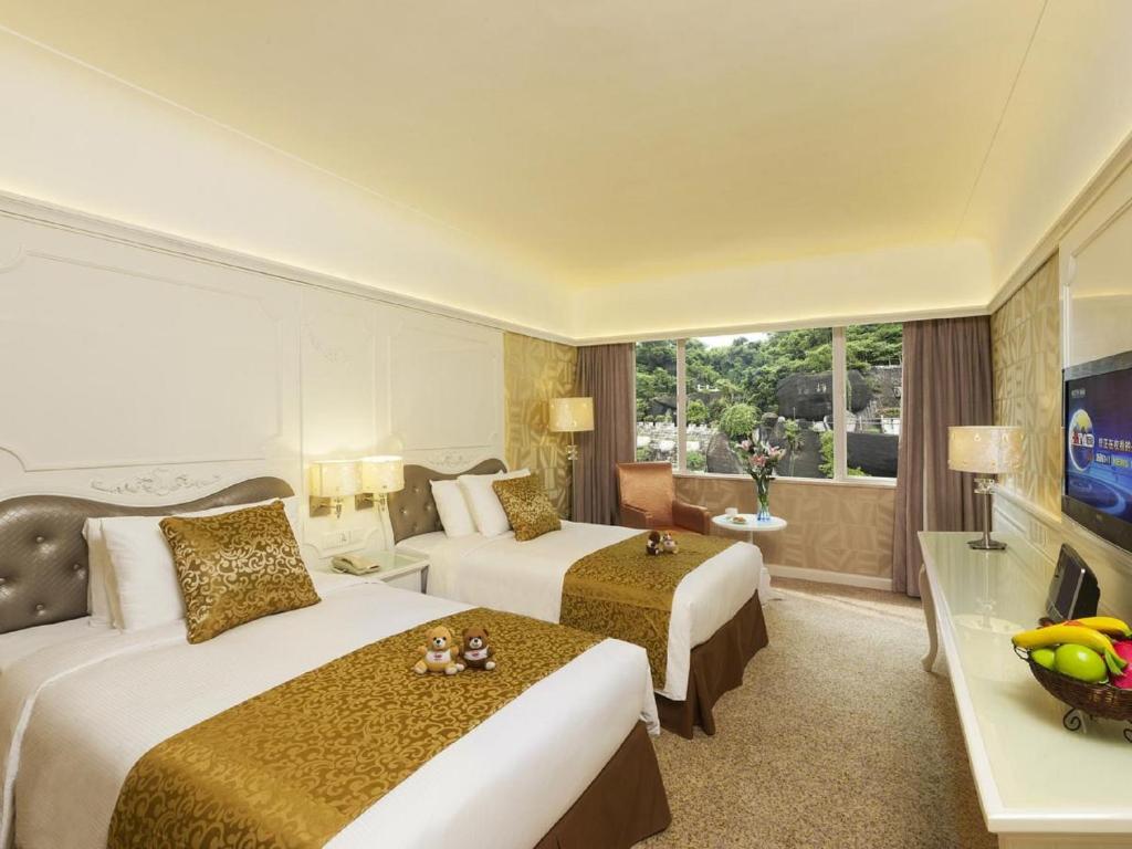 TV a/nebo společenská místnost v ubytování Hotel Riviera Macau