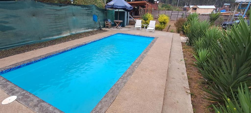 Swimming pool sa o malapit sa Cabañas lopez