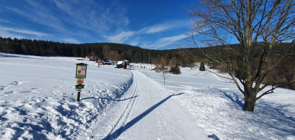 Apartmán Vysoké nad Jizerou v zimě