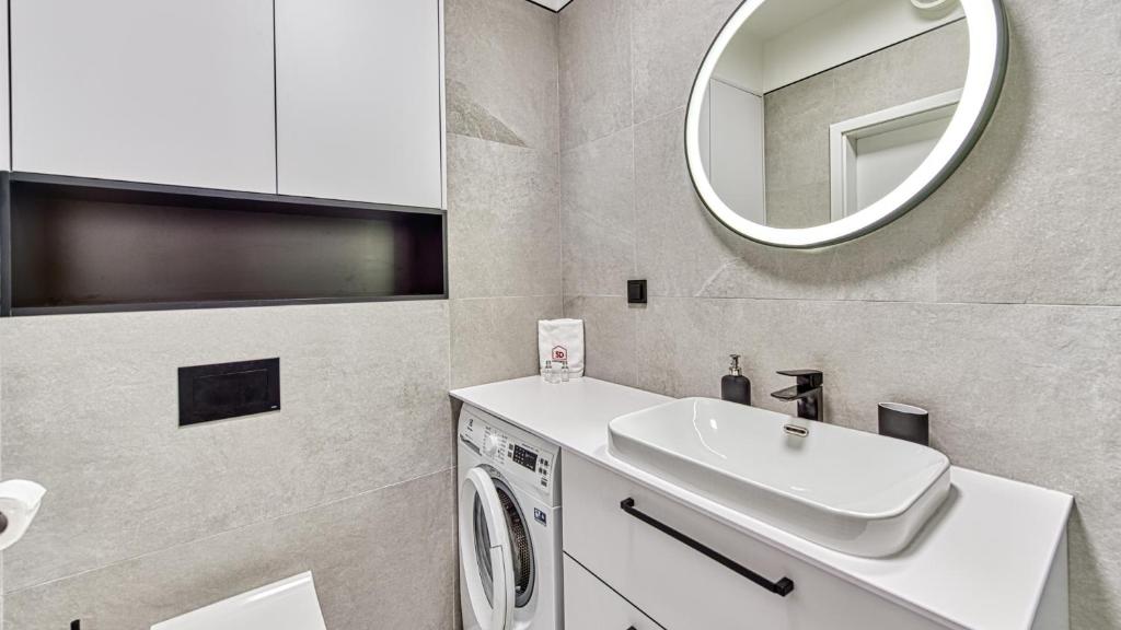 Kúpeľňa v ubytovaní Rezydencja Niechorze 224 - 5D Apartamenty
