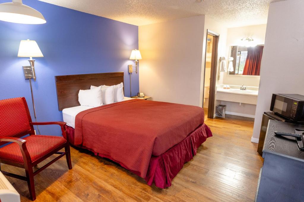 Motel Puyallup - Chambre Simple Standard