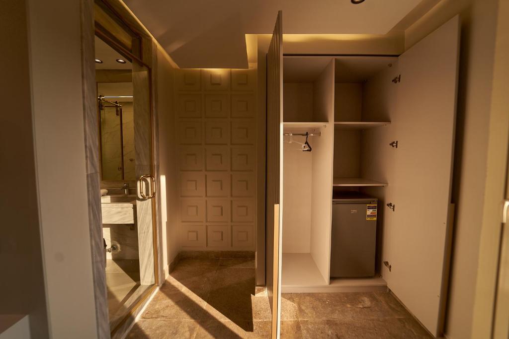 Koupelna v ubytování Pyramids Charm Hotel