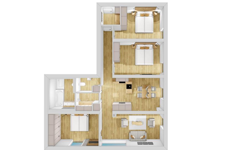 Půdorys ubytování Arton Lachtal - Apartments Steiermark
