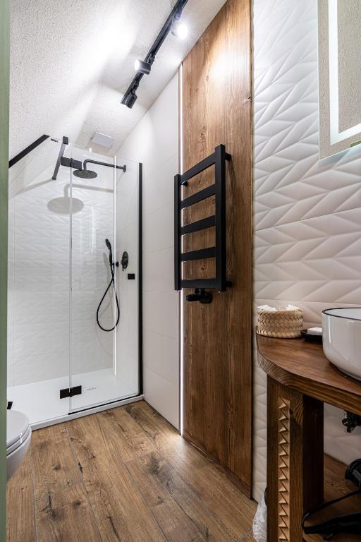 Kúpeľňa v ubytovaní Nasza Chata - Pokoje i Apartamenty