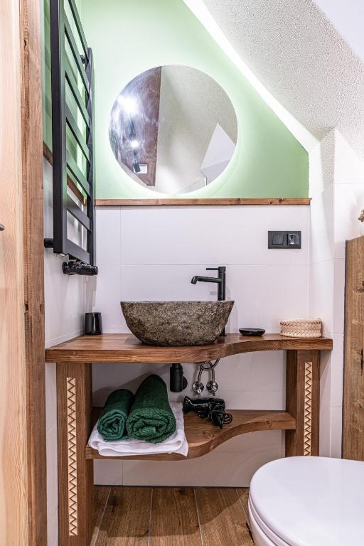 Kúpeľňa v ubytovaní Nasza Chata - Pokoje i Apartamenty
