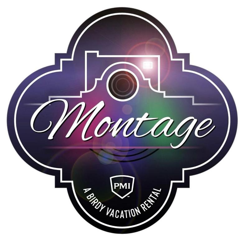 a picture of a camera with the word montage at Montage - A Birdy Vacation Rental in Schertz